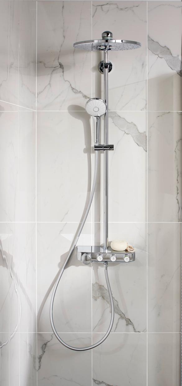 Colonne de douche, laquelle choisir ? Lapeyre